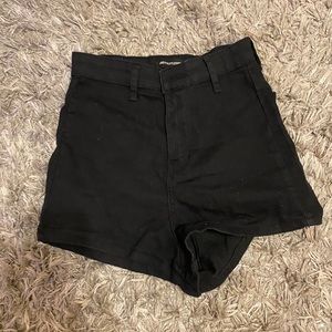 Pretty Little Thing Black Shorts